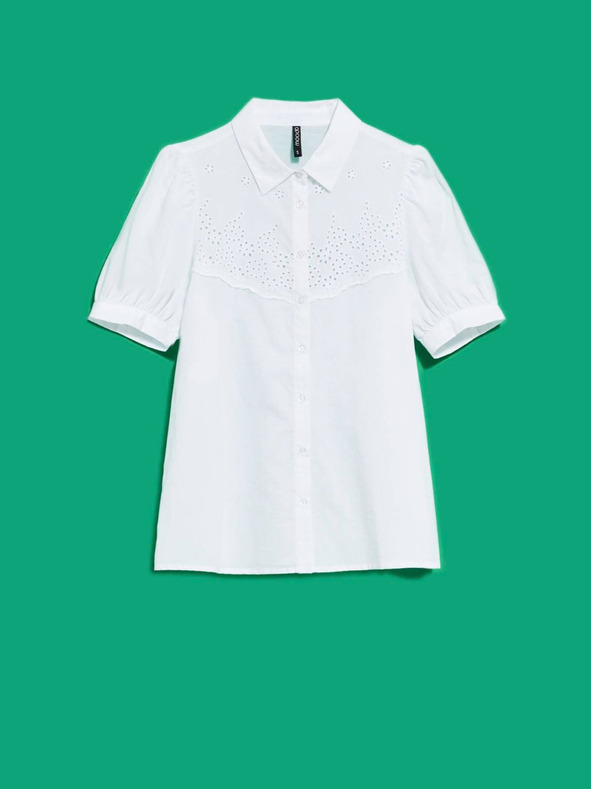 Moodo Bela ženska bluza Moodo