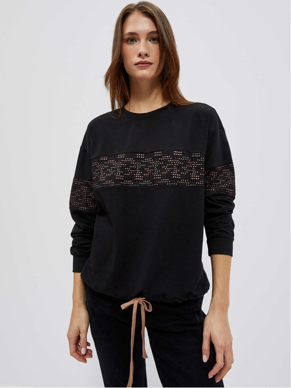 Moodo Črna ženska jopica Moodo