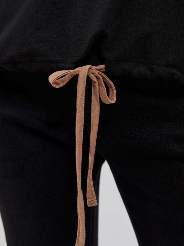 Moodo Črna ženska jopica Moodo