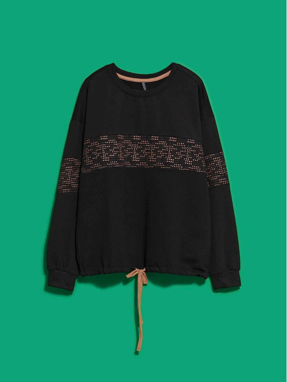 Moodo Črna ženska jopica Moodo