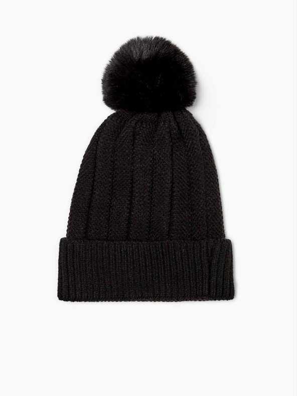 Moodo Črna ženska kapa Moodo