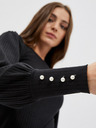 Moodo Črna ženska bluza Moodo