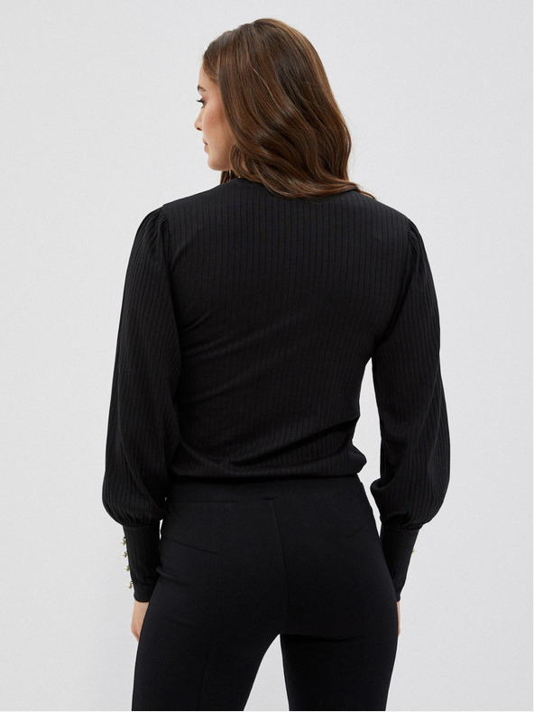 Moodo Črna ženska bluza Moodo