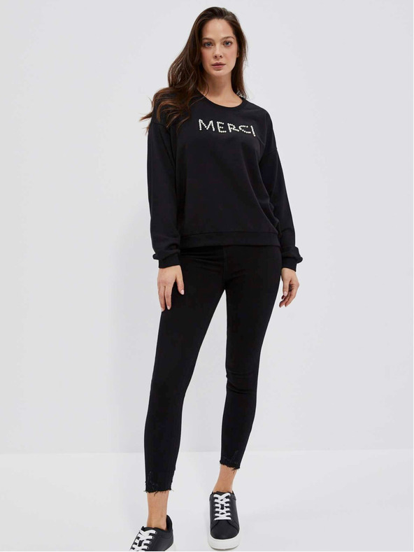 Moodo Črna ženska jopica Moodo