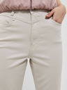 Moodo Moodo Beige Ženske hlače