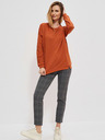 Moodo Oranžna ženska majica Moodo