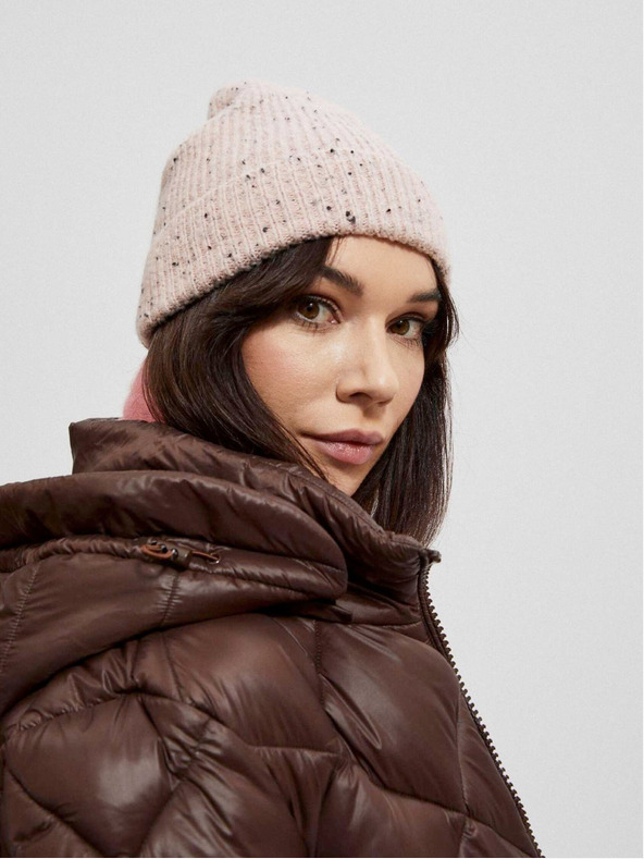 Moodo Rjava ženska prešita jakna Moodo