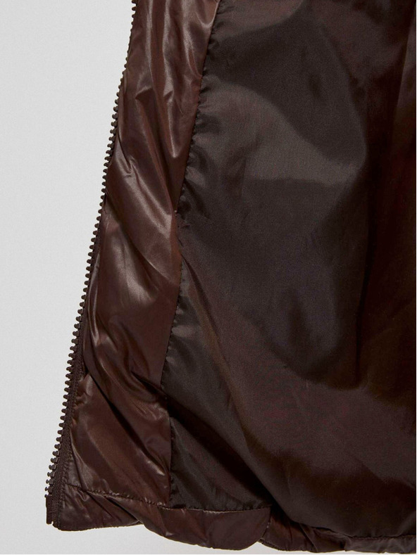 Moodo Rjava ženska prešita jakna Moodo