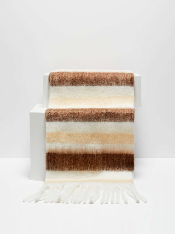 Moodo Širok šal s črtami