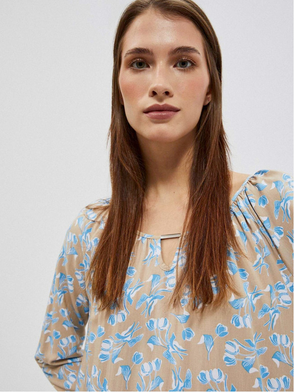 Moodo Moodo Ženska srajca s cvetličnim vzorcem