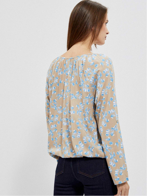 Moodo Moodo Ženska srajca s cvetličnim vzorcem
