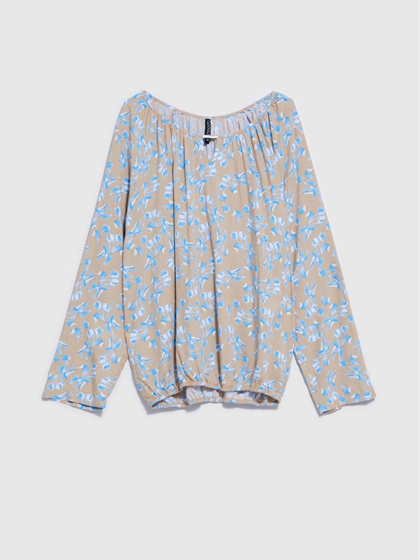 Moodo Moodo Ženska srajca s cvetličnim vzorcem