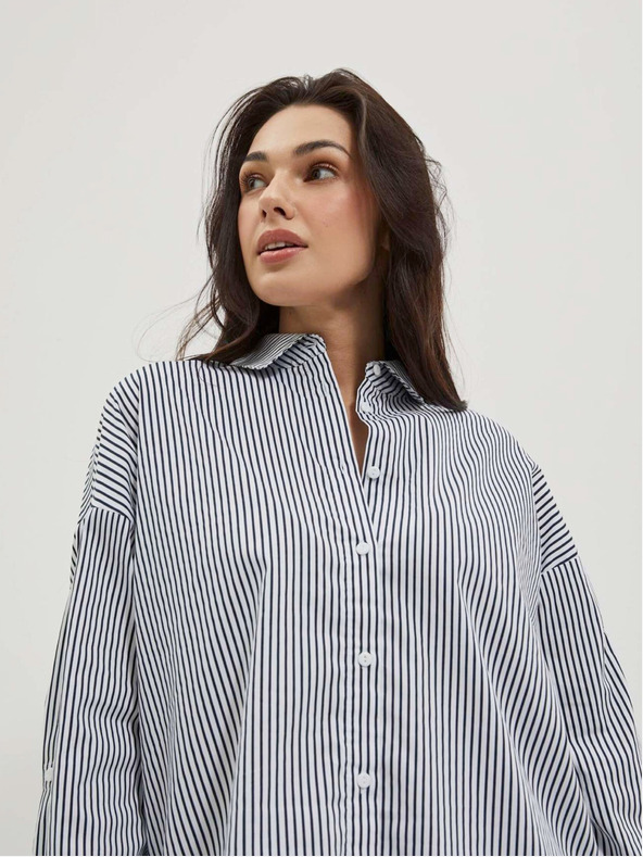 Moodo Ženska črtasta srajca Moodo