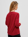 Moodo Rdeča ženska jopa s kapuco Moodo