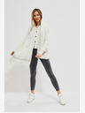 Moodo Moodo Bežno-bela ženska karirasta srajca