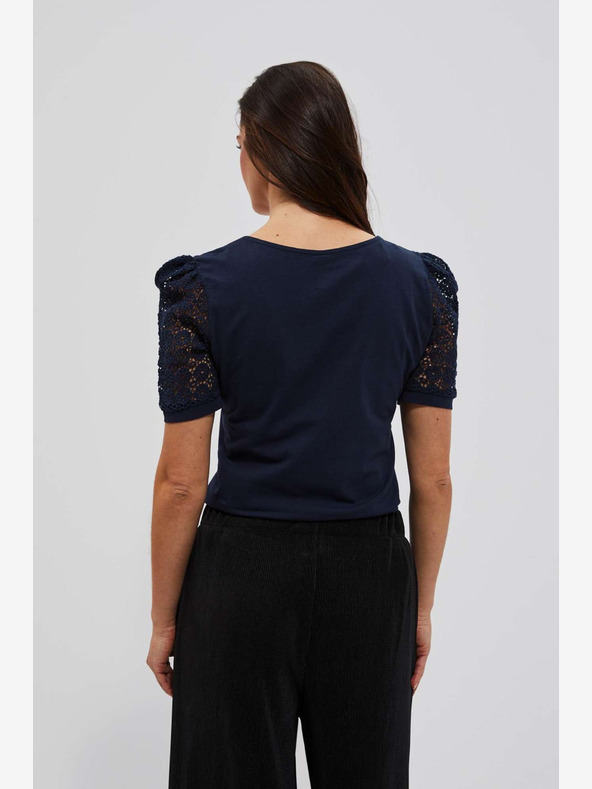 Moodo Temno modra bluza Moodo