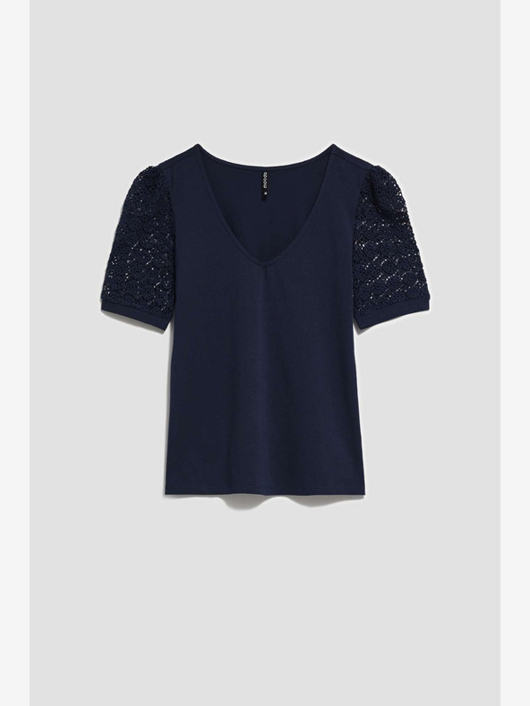 Moodo Temno modra bluza Moodo