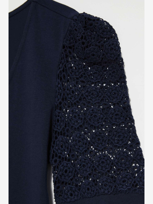 Moodo Temno modra bluza Moodo