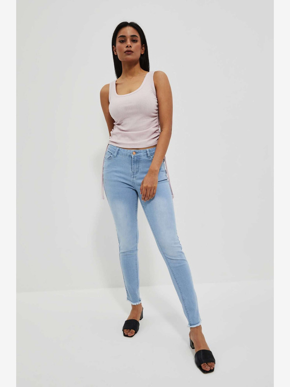 Moodo Svetlo vijolična majica Moodo