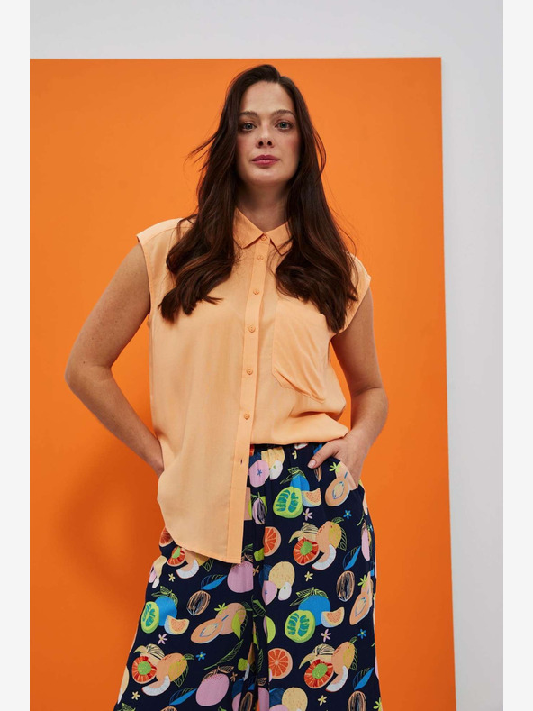 Moodo Oranžna bluza Moodo