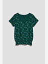 Moodo Zelena vzorčasta bluza Moodo
