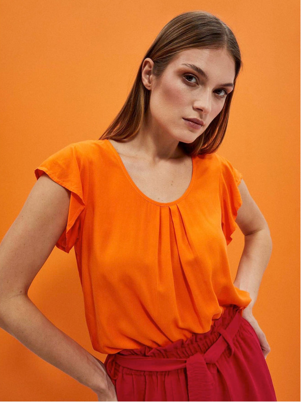 Moodo Oranžna bluza Moodo