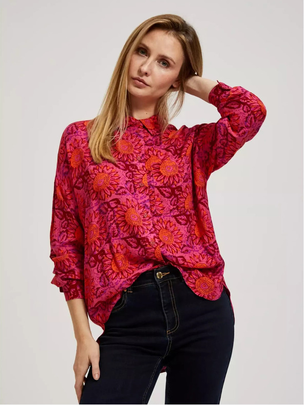 Moodo Majica z vzorcem Moodo