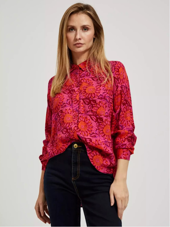 Moodo Majica z vzorcem Moodo