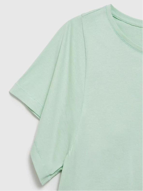 Moodo Zelena srajca s širokimi rokavi Moodo