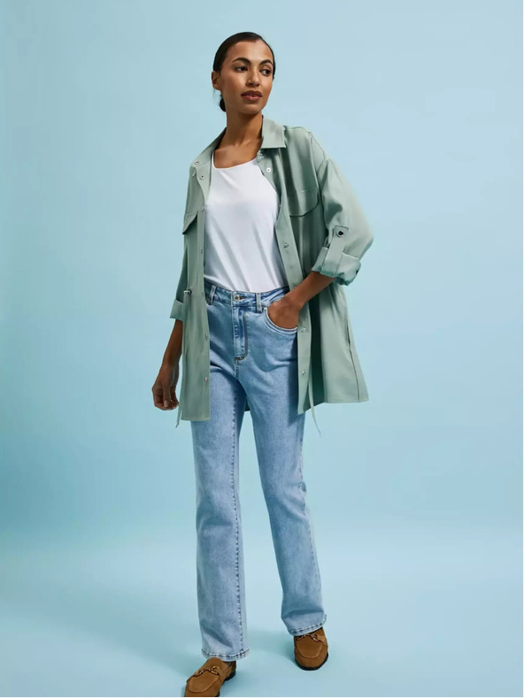 Moodo Zelena lahka jakna Moodo