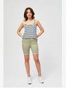 Moodo Zelene ženske kratke hlače Moodo