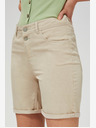 Moodo Bež ženske kratke hlače Moodo