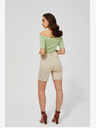 Moodo Bež ženske kratke hlače Moodo