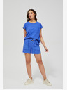 Moodo Modre ženske kratke hlače Moodo