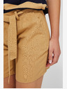 Moodo Bež ženske kratke hlače Moodo