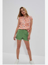 Moodo Zelene ženske kratke hlače Moodo