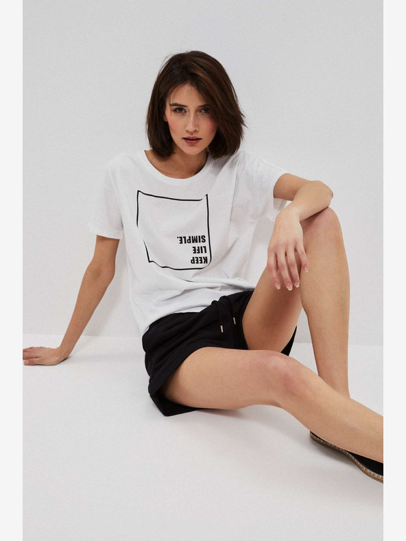 Moodo Črne ženske hlače Moodo