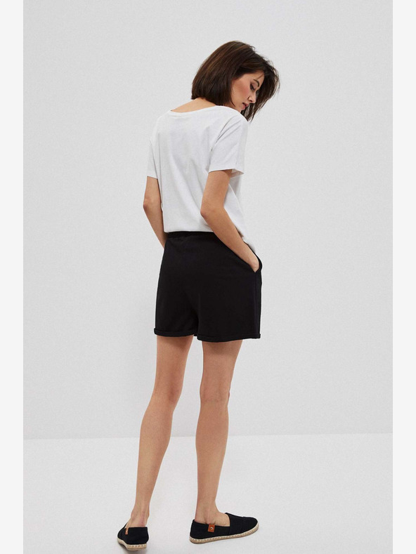 Moodo Črne ženske hlače Moodo