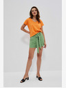 Moodo Zelene ženske kratke hlače Moodo