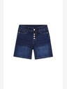 Moodo Temno modre ženske kratke hlače iz džinsa Moodo