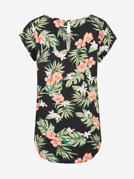 ONLY Črna ženska vzorčasta bluza ONLY Nova