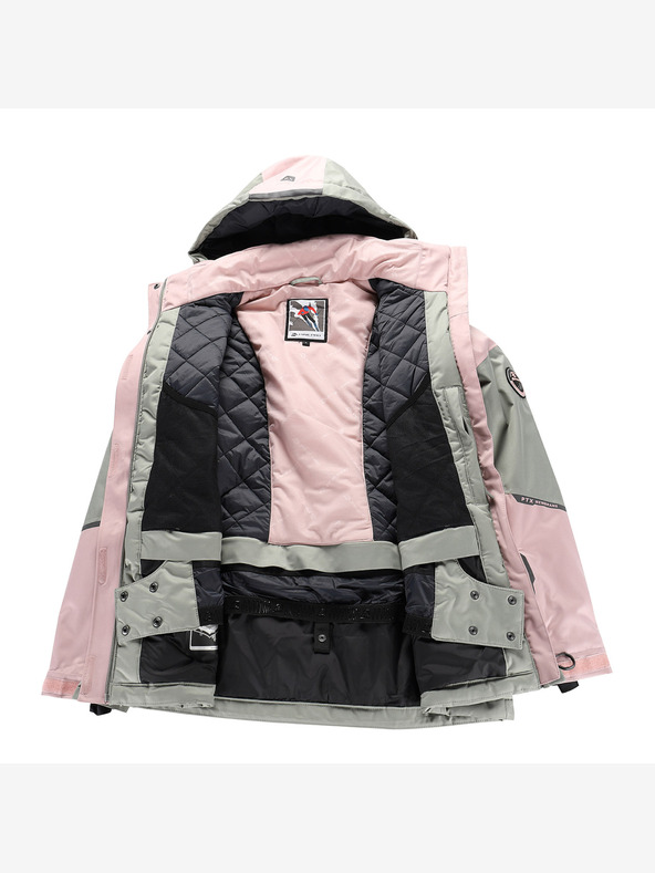 ALPINE PRO Ženska smučarska jakna s ptx snežno membrano ALPINE PRO DEARA