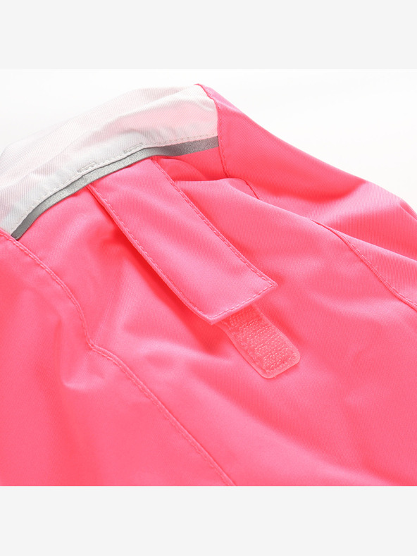 ALPINE PRO Otroška smučarska jakna s ptx snežno membrano ALPINE PRO DEARO neonsko šokantno roza