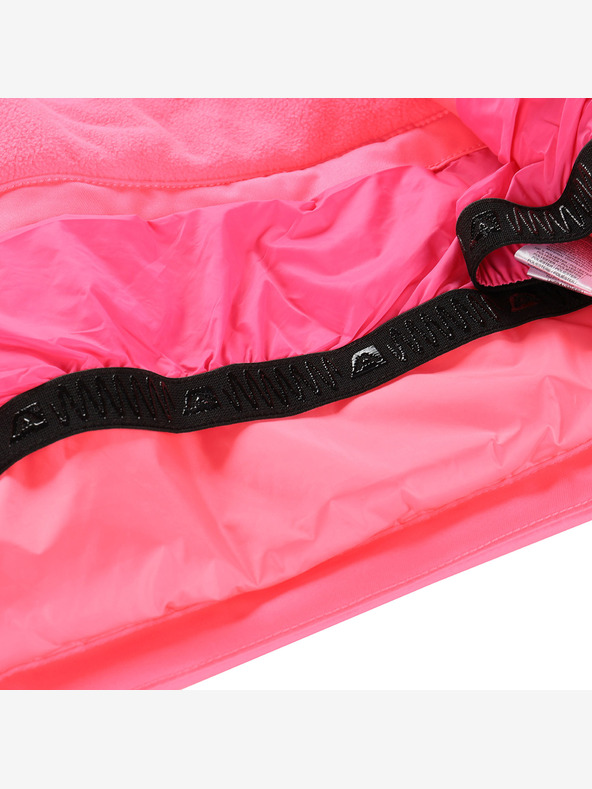 ALPINE PRO Otroška smučarska jakna s ptx snežno membrano ALPINE PRO DEARO neonsko šokantno roza