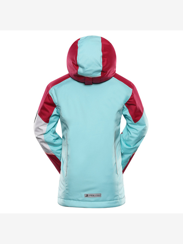 ALPINE PRO Otroška smučarska jakna z membrano ptx snow ALPINE PRO DEARO limpet shell