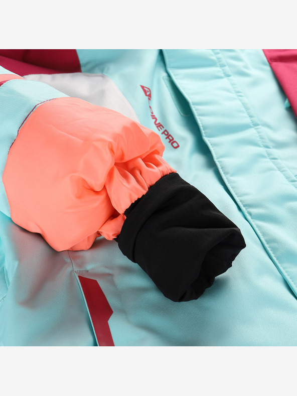 ALPINE PRO Otroška smučarska jakna z membrano ptx snow ALPINE PRO DEARO limpet shell