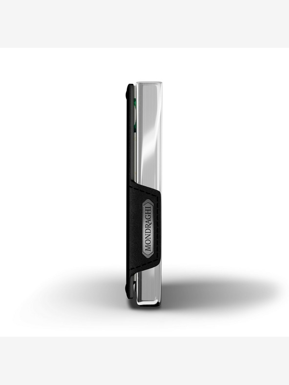 Mondraghi Črna usnjena denarnica Mondraghi Elegance