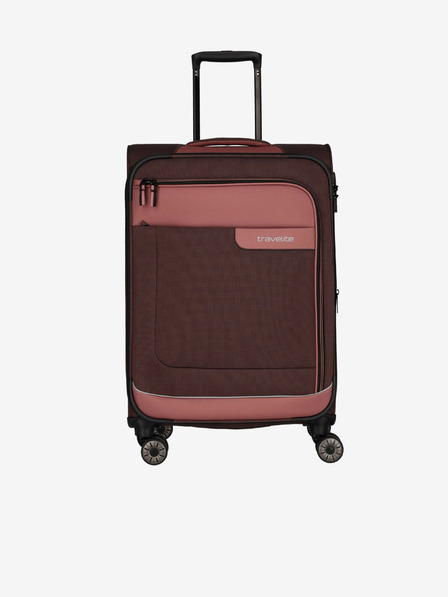 Travelite Roza in rjava Travelite Viia 4w M