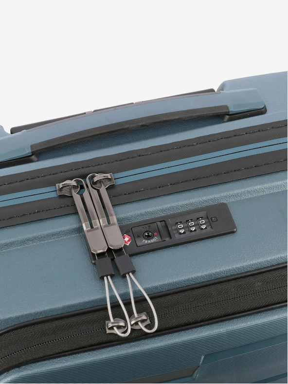 Travelite Modra Travelite Air Base 4w S Sprednji žep Ledeno modra