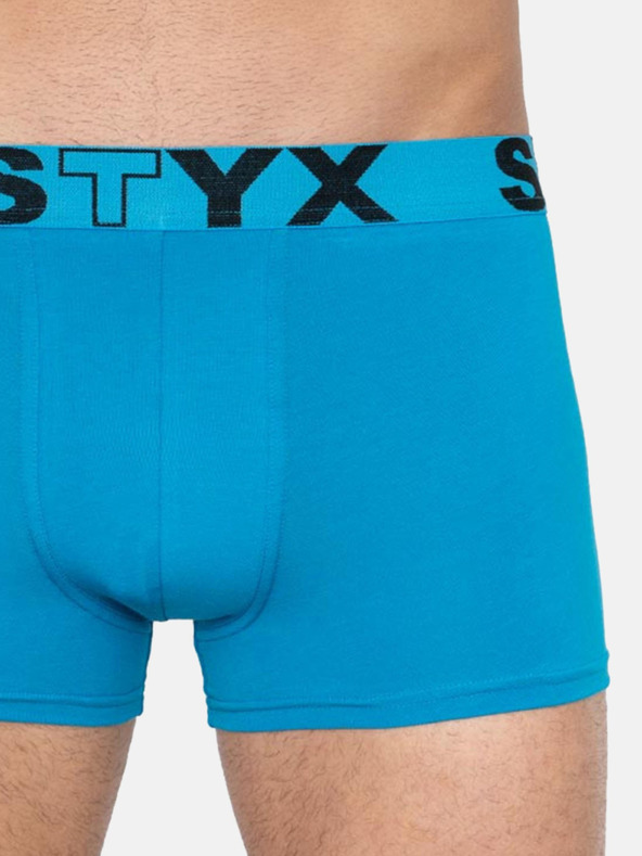 Styx Komplet treh - moške boksarice Styx sports elastic večbarvne